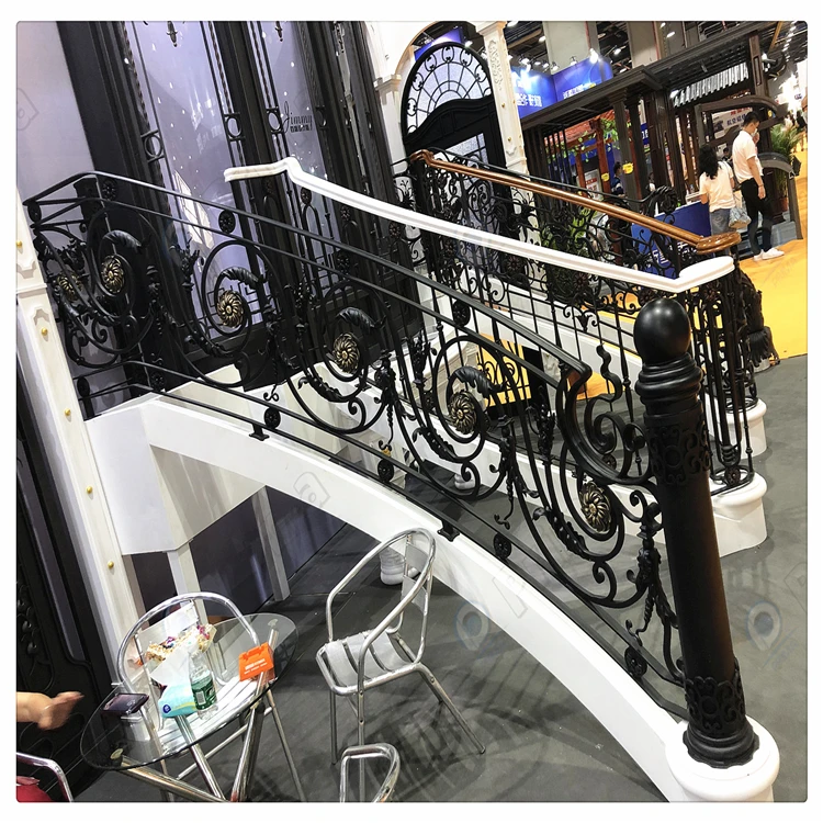 Designs Outdoor Balcony Used Wrought Iron Railings