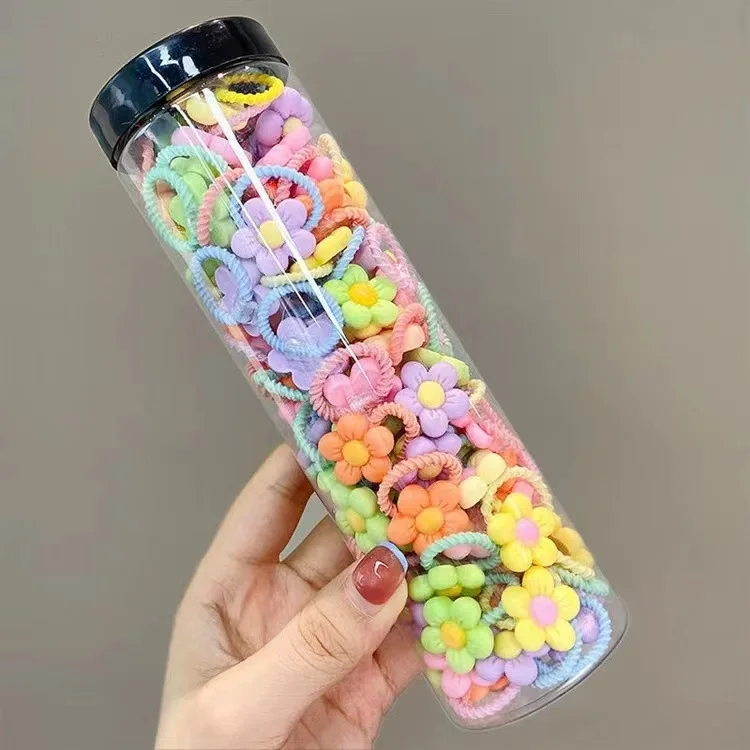 20 Pcs/Set Kids Elastic Hair Band Cute Baby Girl Mini Rubber Band Hair Tie for Kids Girls Hair Accessories