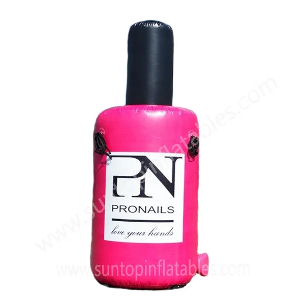 Outdoor Customized Giant Inflatable nail polish bottle,Inflatable Pronails Bottle For Advertising Events