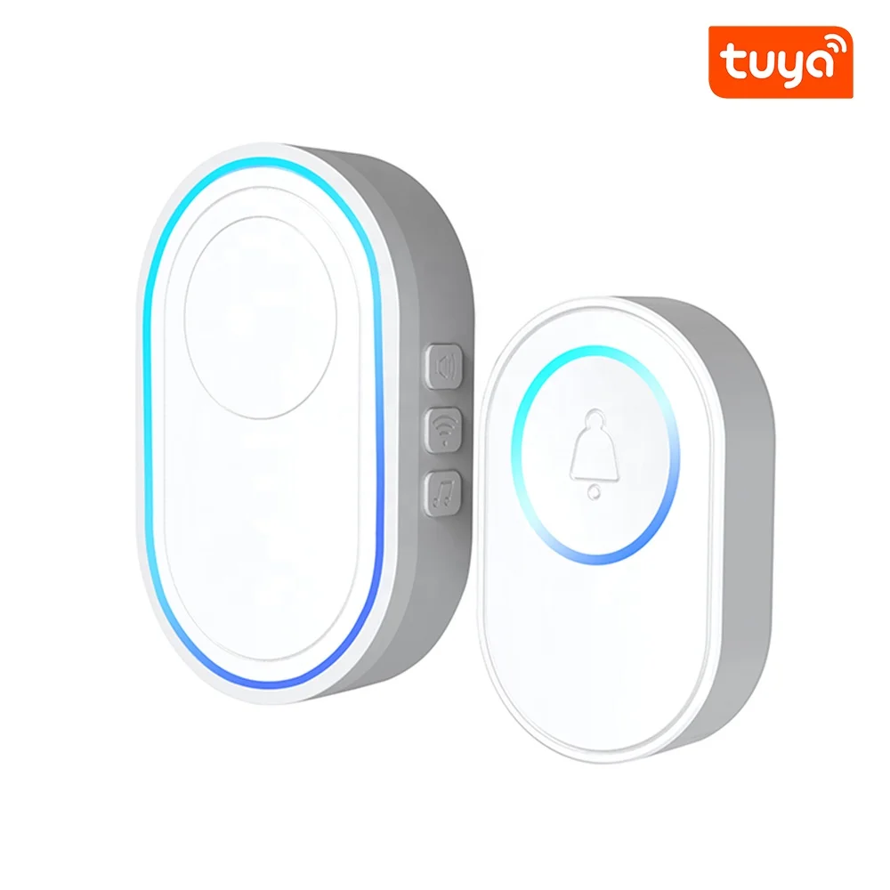  Tuya Smart Wifi Doorbell Home Burglar Alarm System 433mhz Wireless Security with 58