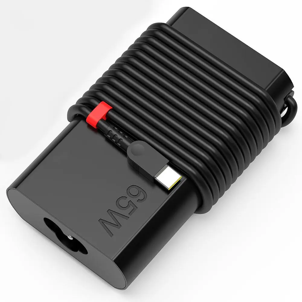 65W Laptop Adapter Charger 20V 3.25A 65W Type-C USB-C Power Supply Charger Adapter for Lenovo