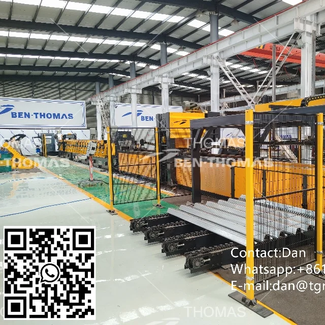 Labor saving silo stiffener production line| Highly Automatic degree grain silo upright roll forming machine