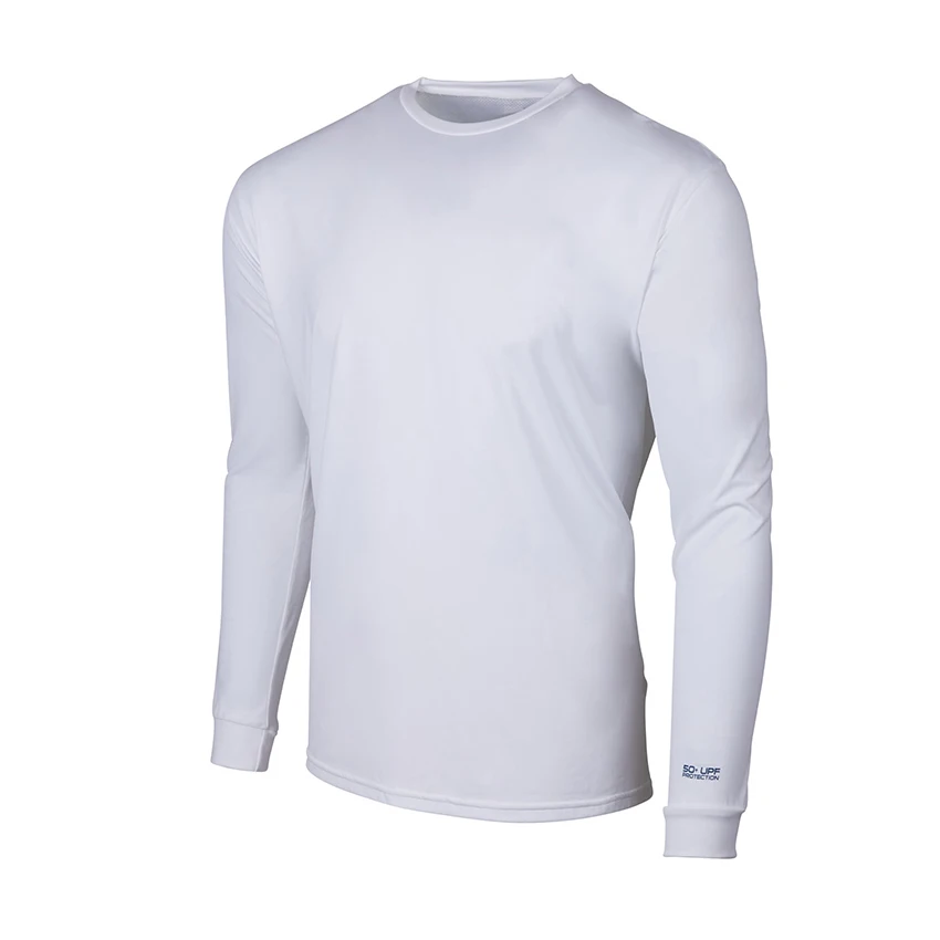 long sleeve 100 polyester sun protection clothing spf shirts custom fishing shirt