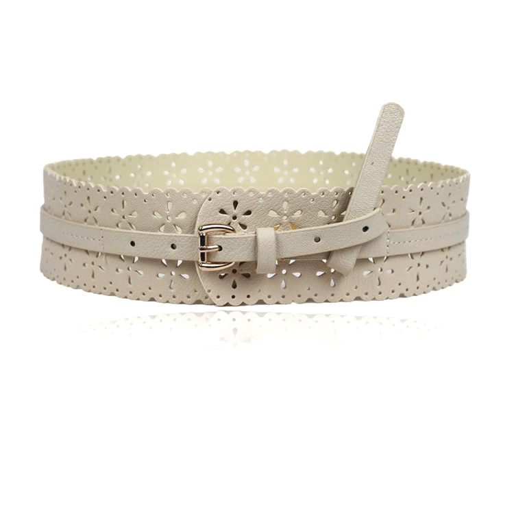 Fashion Belts Women Windbreaker Belt Buckles Western Waist Ladies Wide Belt Waist Sealing