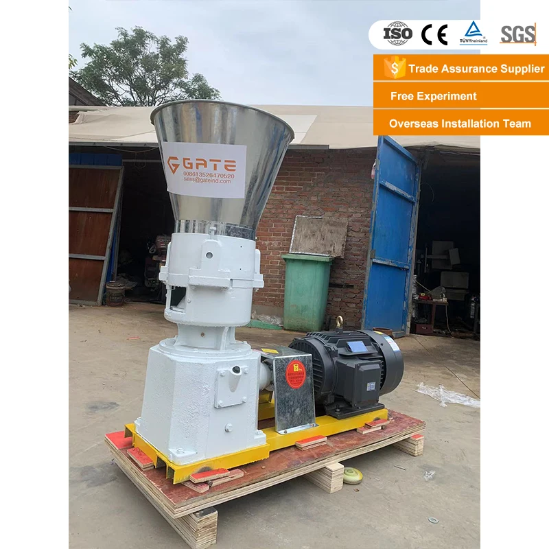 GATE 150-300KG/H Pelletizer Machine For Animal Feeds Poultry Feed Production Line Processing Machine