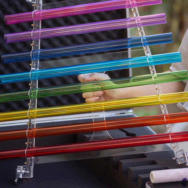 Raysen Wholesale 8 Tube Harp Musical Instrument for Sale Colorful Harp