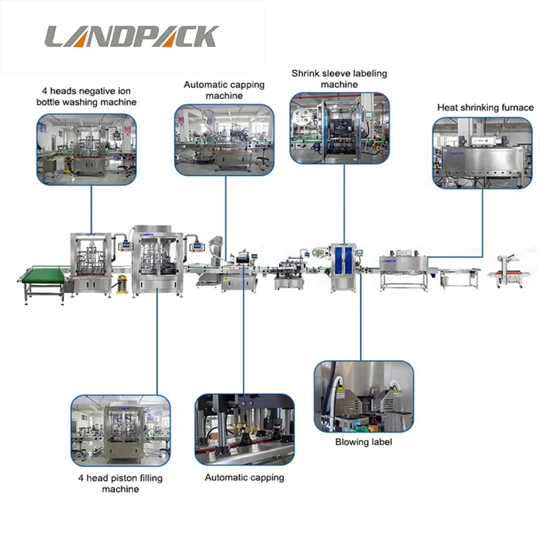 Manufacturers Suppliers Oil Ketchup Mayonnaise Bottle Nozzle Filling And Packing Machine