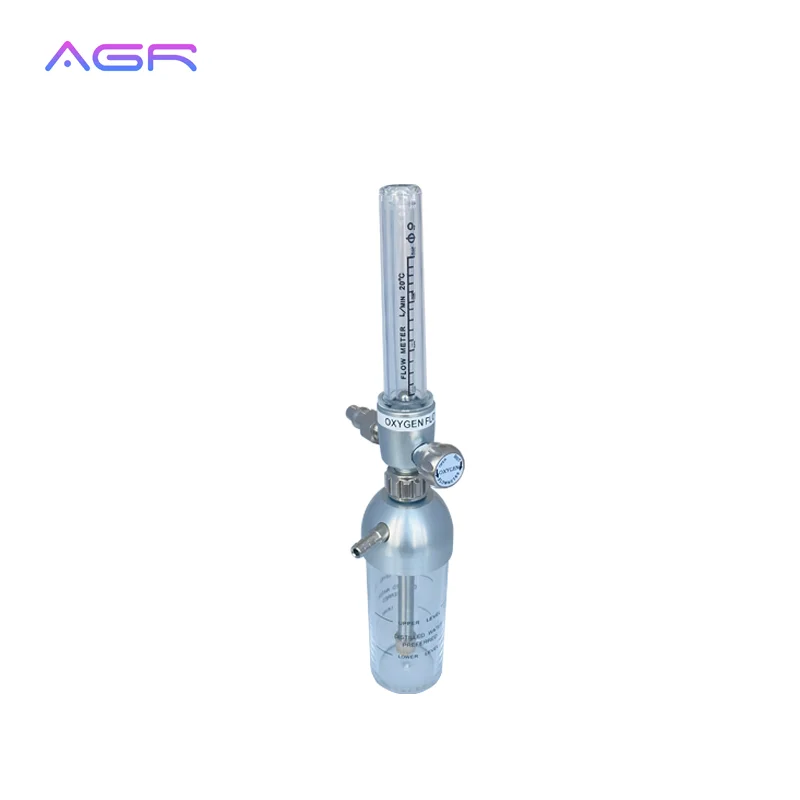 OEM Custom Logo Oxygen Flow Meter 0-15LPM Chemetron/DIN/Ohmeda Plug Medical flowmeter oxygen