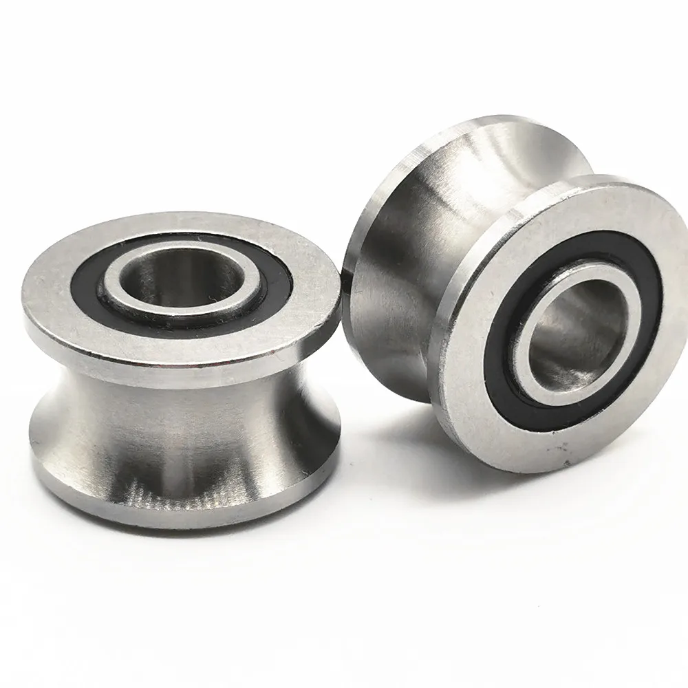 8*22.5*14.5*13.5 8mm U groove track roller wheel bearing T22 TU22  track roller for linear rail