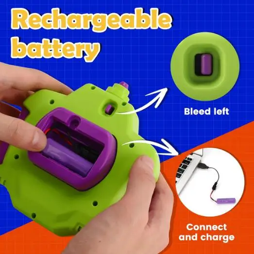 Quick Push Bubble Competitive Game Console Series with Balloon Portable Push Button Balloon Blowing Game Machine