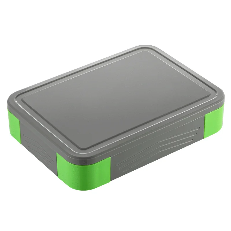 Customized Cross-border Kids Students Compartment Sealed Fruit Salad Box OEM ODM Microwave Heating Lunch Box