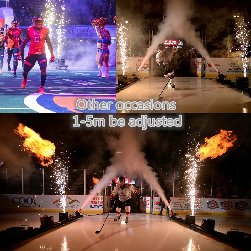 Mini 650W DMX Dj Party Events Cold Fireworks Making Machine Wedding Stage Cold Spark Machine Wireless