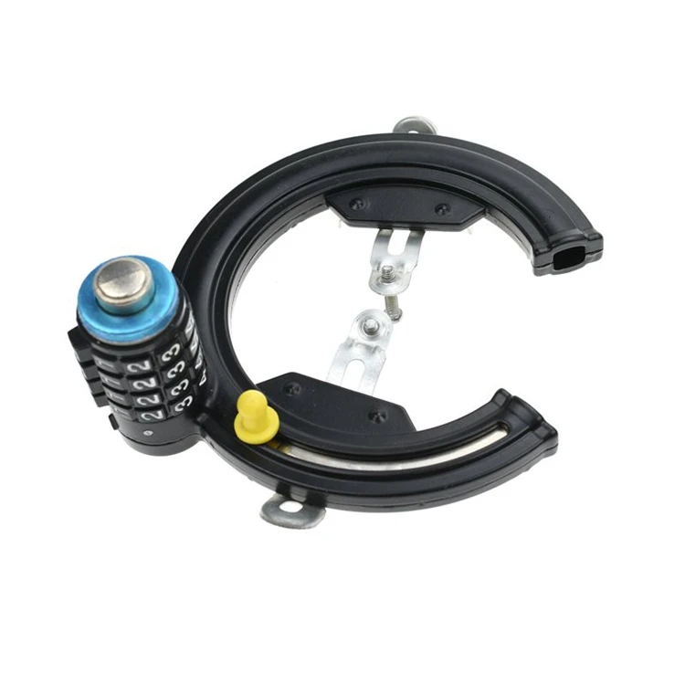 YH10012 4 digital combination bike lock for bicycles