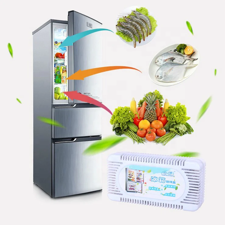 Private Label Fridge Deodorizer Box Odor Removal Box For Refrigerator Deodorizer Activated Carbon Deodorization Box