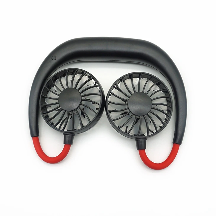Hands-free Mini Portable USB Rechargeable Outdoor Sports Lazy Hanging Neck Band Portable Fan