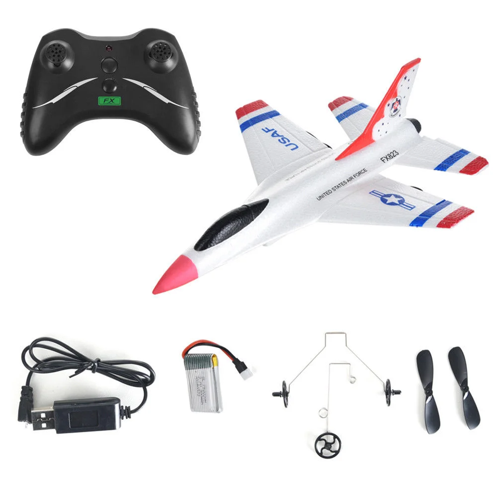 Hot Sale 2.4G RC Plane 2CH  Remote Control Glider Foam Airplane RTF Outdoor Flying Aircraft Toys