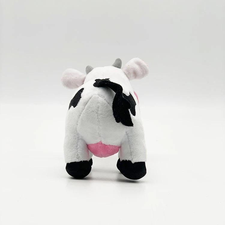 Mini plush stuffed Cow Standing Cow Stuffed Animal Toy