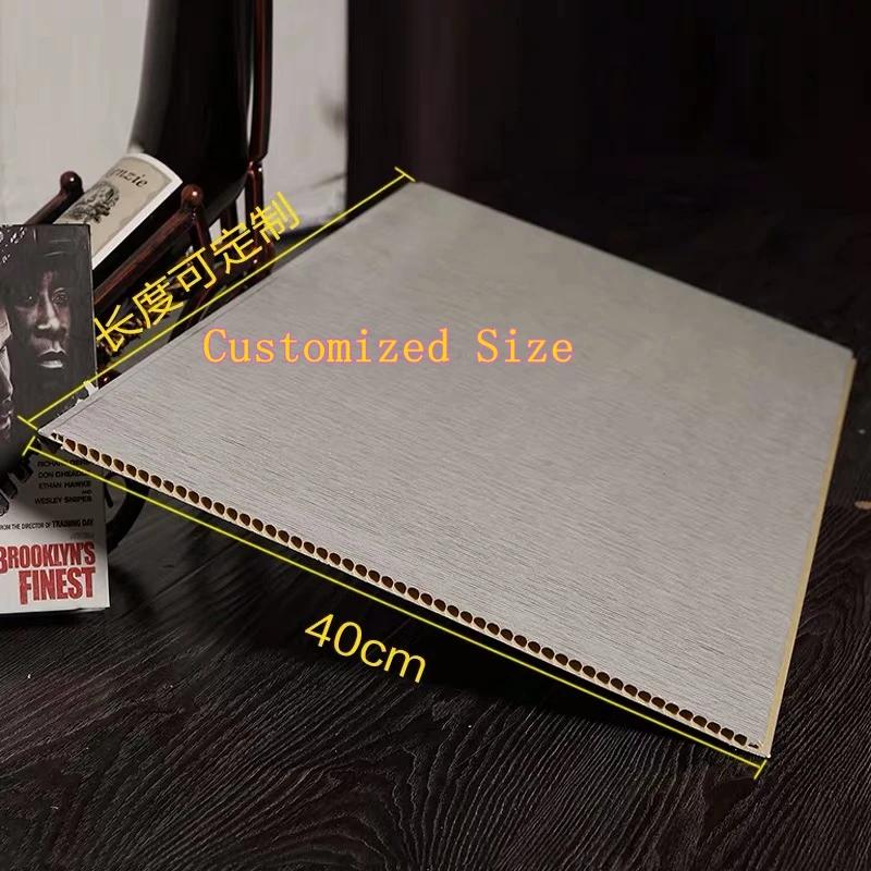 B1 Heat Resistant Plastic Laminated Bamboo Fiber Wall Panels for Wall