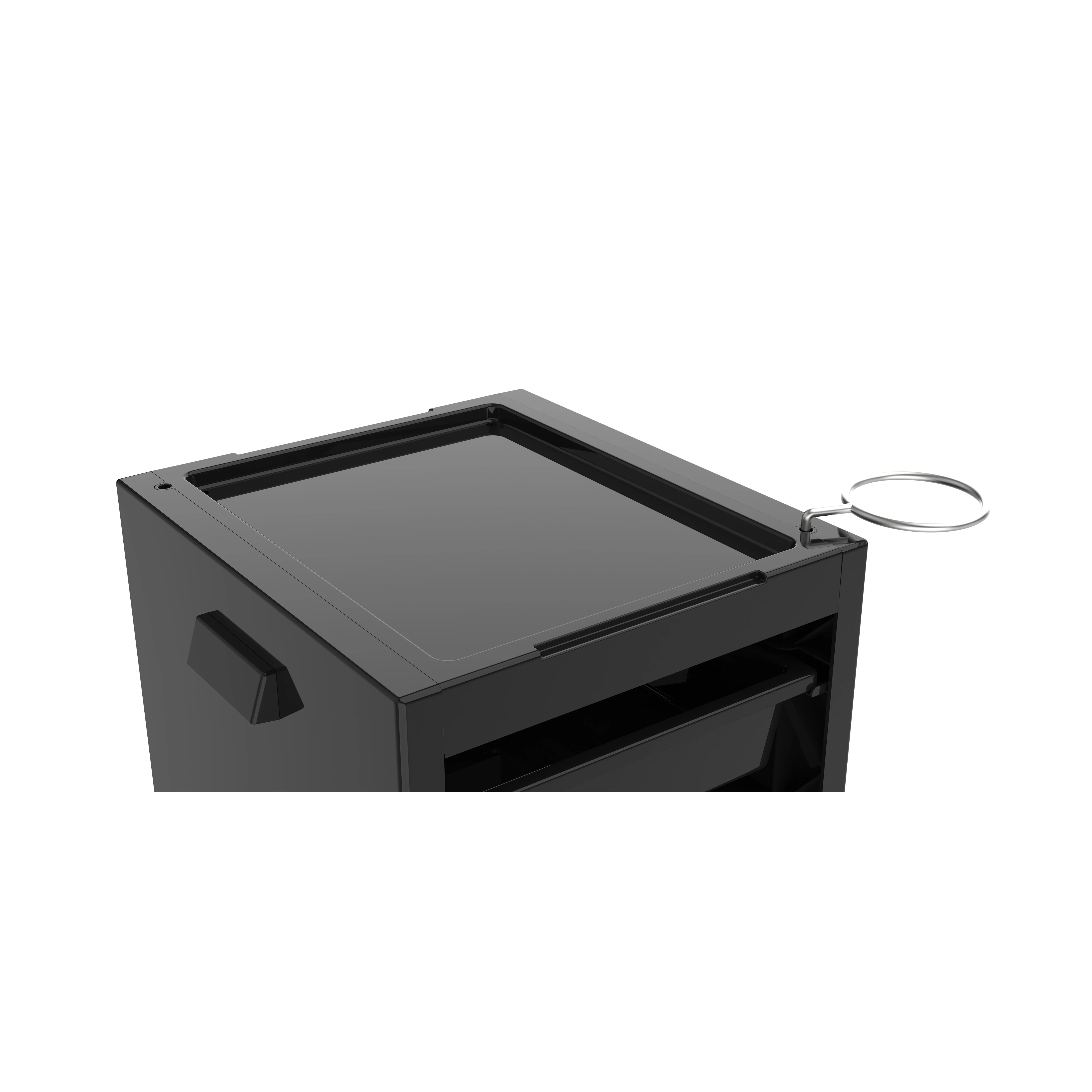 Beauty equipment trolley case cart for salon