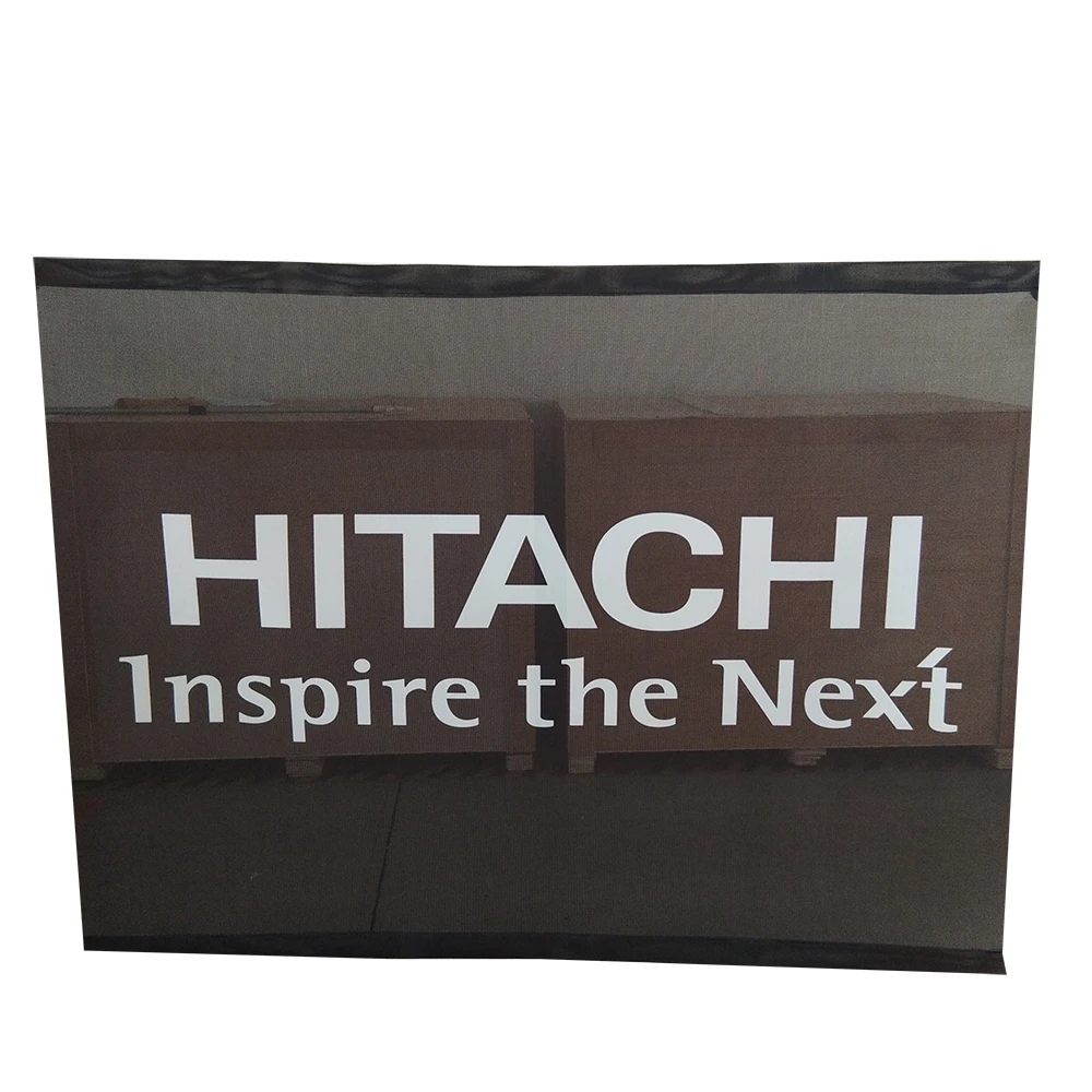 indoor shop shelf cover for rack hanging mesh banner for outdoor display and advertising