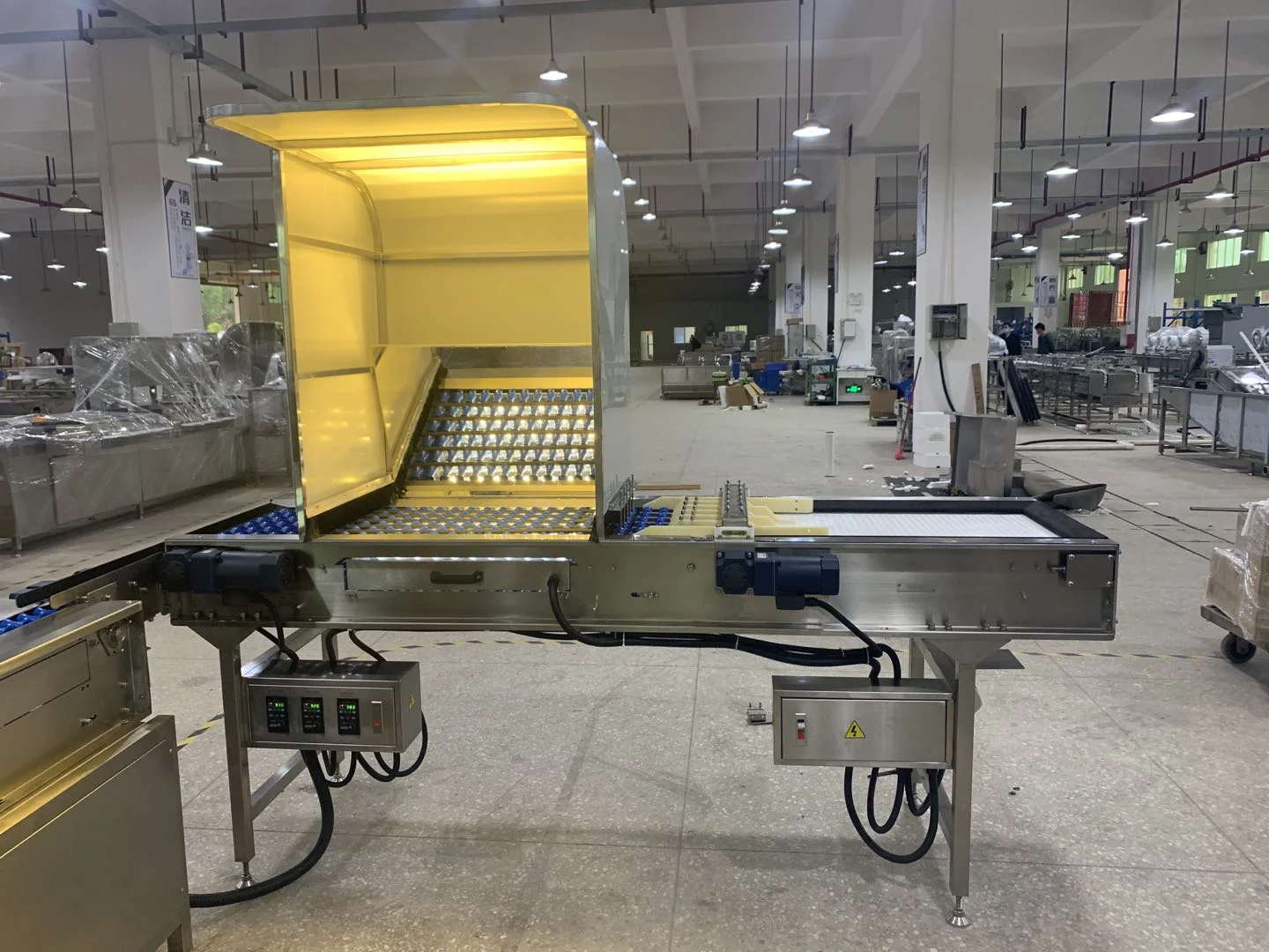 
popular selling industrial egg processing machine electronic egg grader 