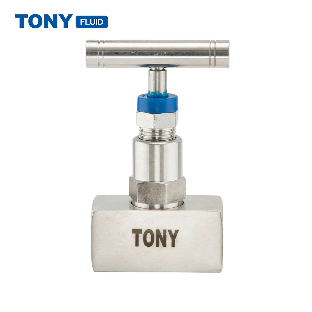 Регулируемый игольчатый клапан TONY из нержавеющей стали 10000 Psi с внутренней