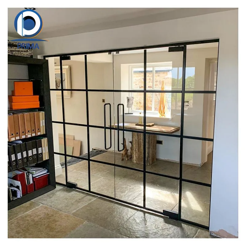 Алюминиевая офисная стеклянная перегородка Prima, перегородка водопада, перегородка