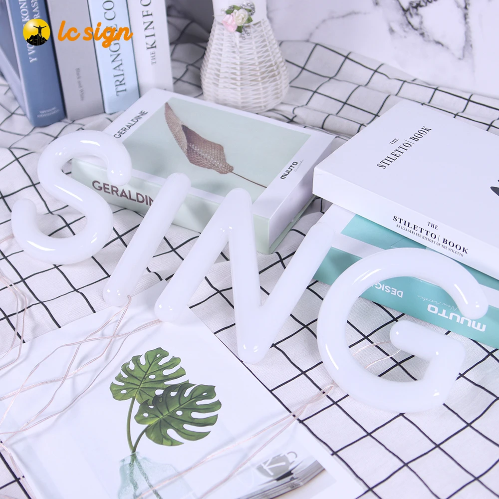 New arrival 360 degree led neon sign neon letter light sign for store logo neon sign