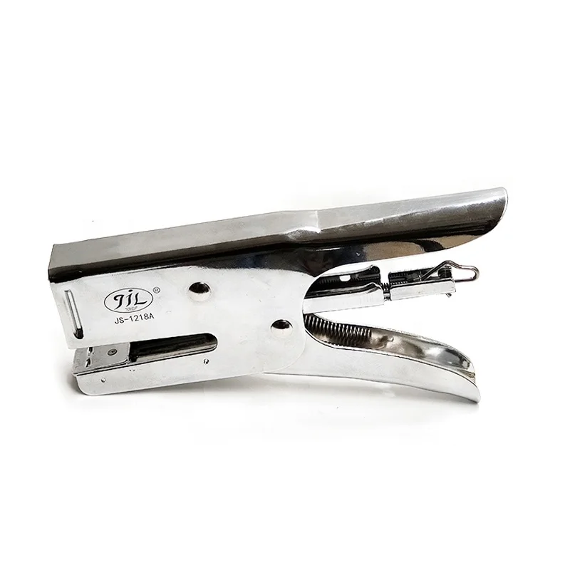 metal Plier Stapler For Home Office School All Metal Mechanism Stapler Handheld Metal Stapler