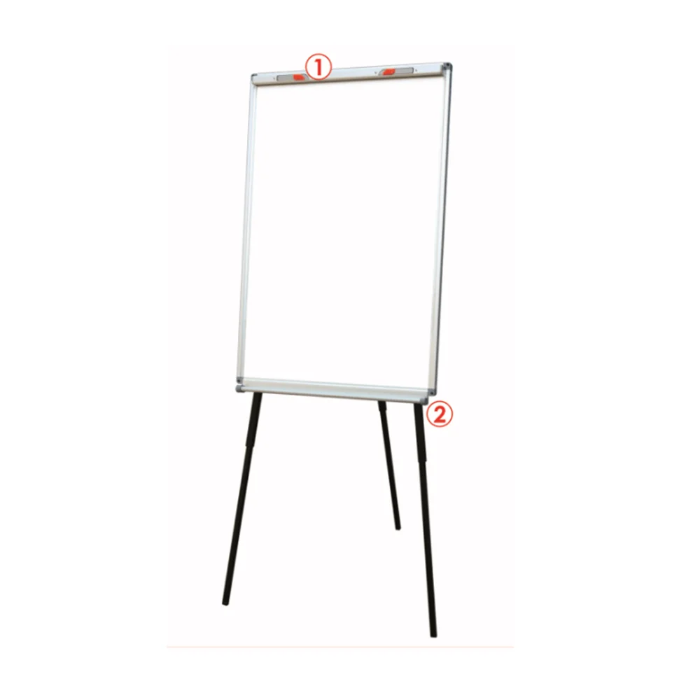 Tripod Magnetic Whiteboard with adjustable flip chart easel