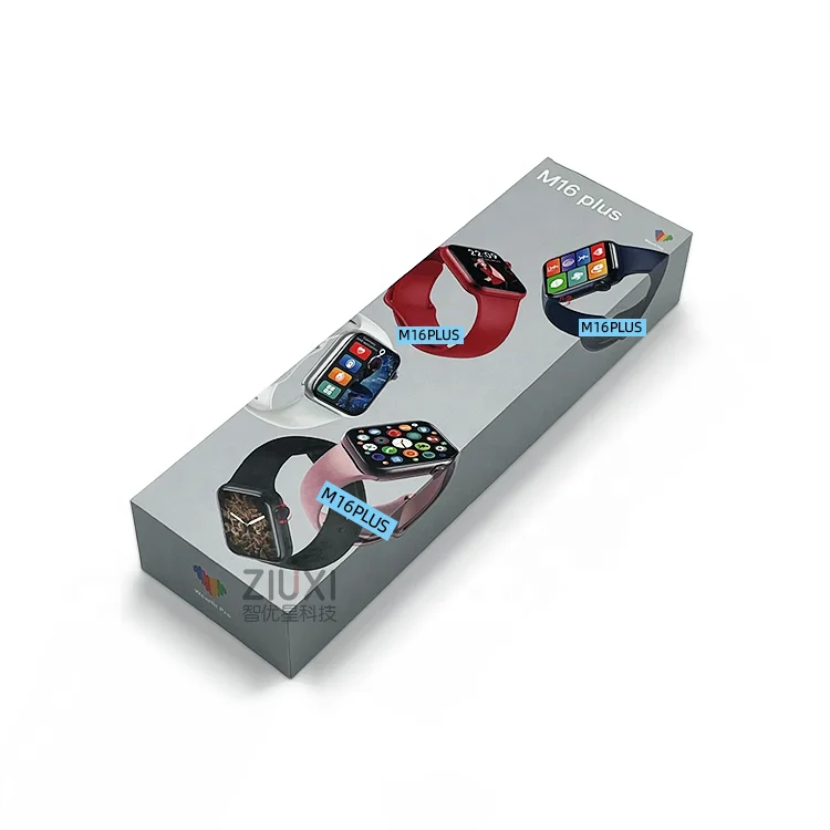  M16Plus Smart Watch Series 6 Spin Button Original Wearfit Pro HS6621 Chip IWO Reloj M16 Plus