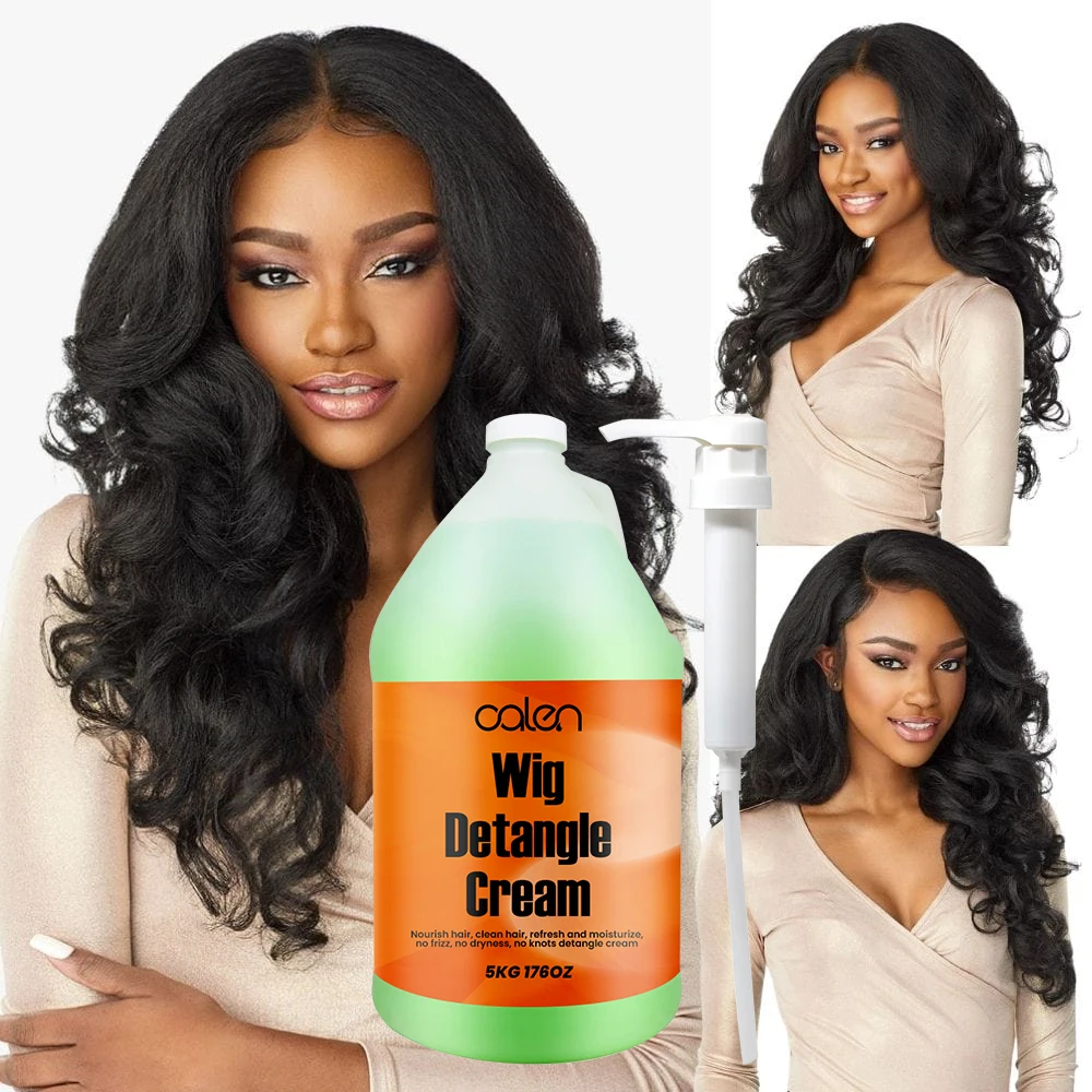 Luxfume 5 Gallon Nourish Wig Refresh And Moisturizing No Frizz Detangle Hair Smooth Shampoo Cream