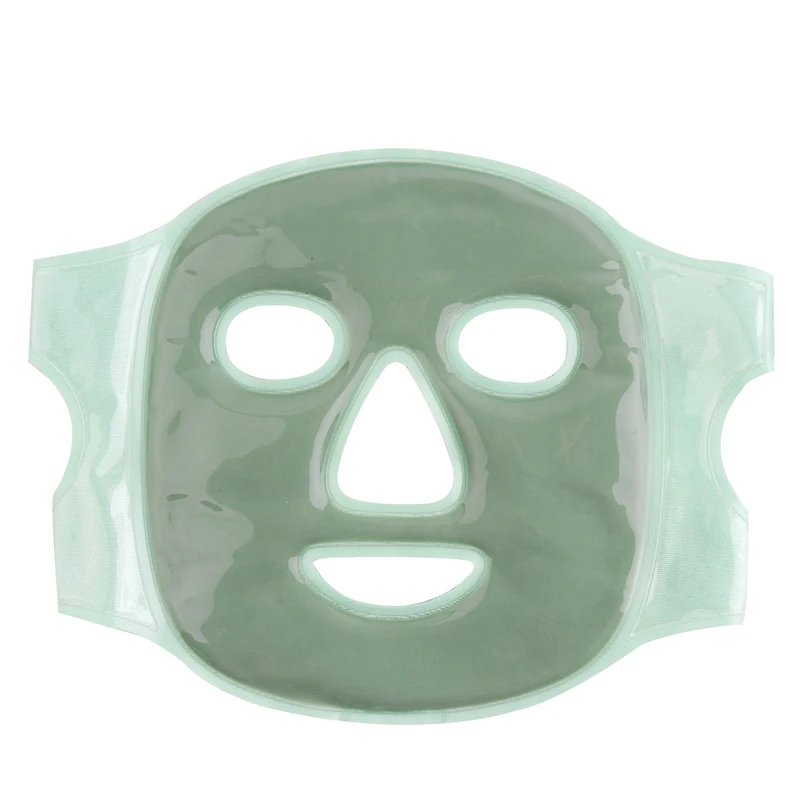 Custom natural clay heated or microwaved face mask ice pack hot and cold facial face mask