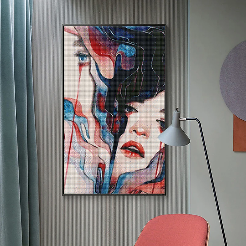 Wholesale Price Anime Cool Girl Pictures Creative Home Decorations Paint by Numbers for Adults