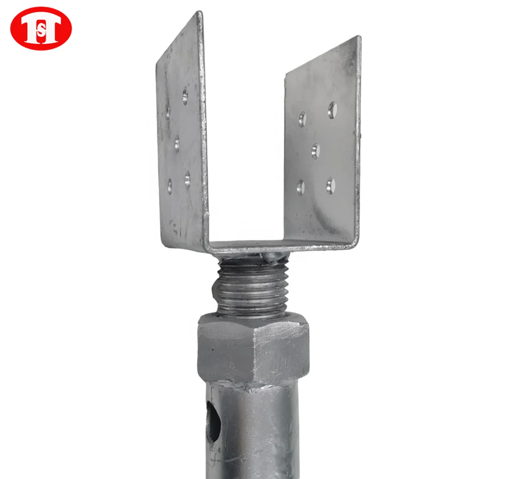 galvanized ground spiral screw pile for high quality and helical ground anchor & earth screw pile