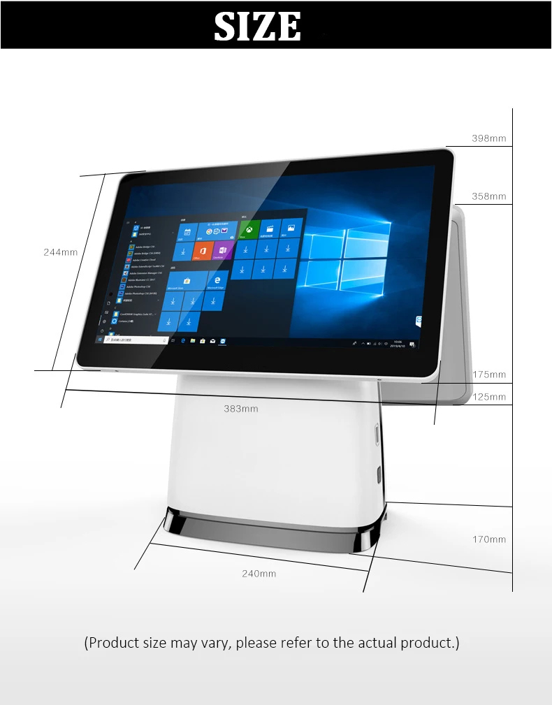 HFSecurity высокое качество HP200 Pos машина сенсорный экран
