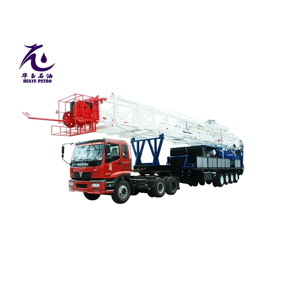 Hot Sale 4000 Meters Deep ZJ40T/ZJ40DT High Quality Trailer-mounted Drilling Rigs