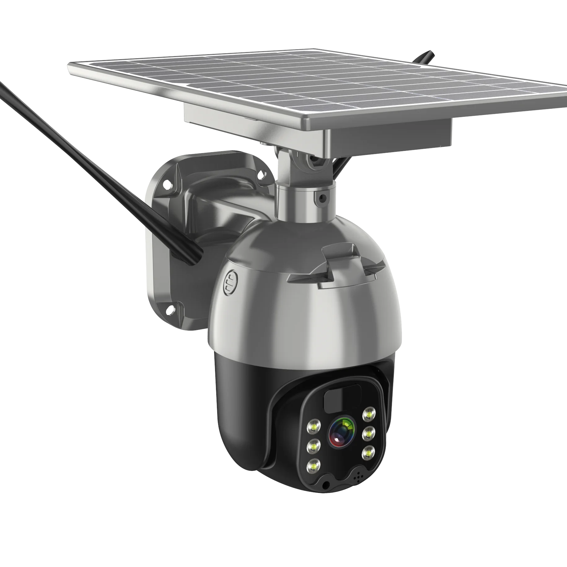 4G SIM  WIFI Solar Battery PTZ Camera  1080P Outdoor Waterproof Camera With PIR Alarm Motion Detection