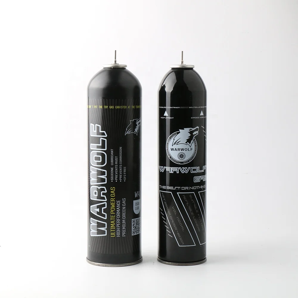green gas/airsoft green gas FOR GBB made in China 1100ml airsoft