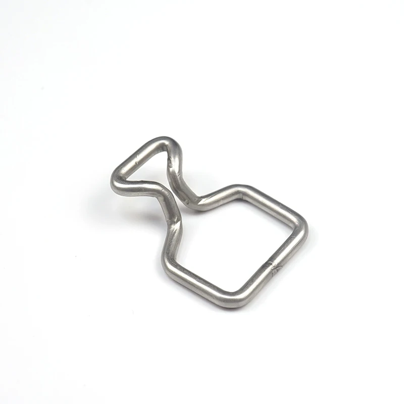 Manufacturers Customized Wire Forming Spring Stainless Steel Buckle Irregular Hardware Parts For Backpack Accessories