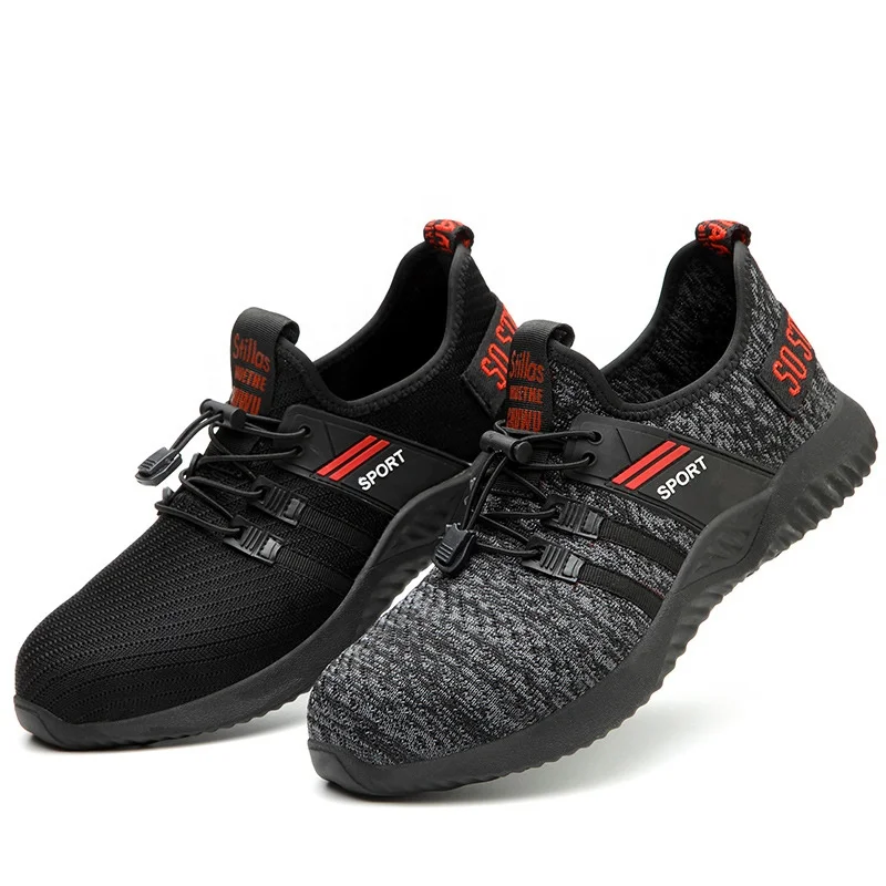 Hot Sale Popular Selling Breathable Indestructible Steel Toe  Safety Shoes for Men