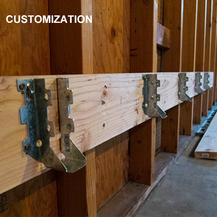 galvanized steel construction joist hanger brackets for wooden connection