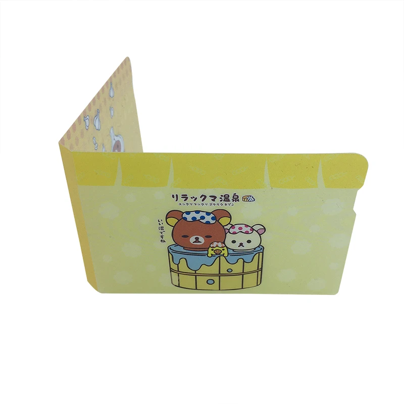 Transparent plastic folding Storage Folder Clip Face Covering Carrying Keeper for FaceMask