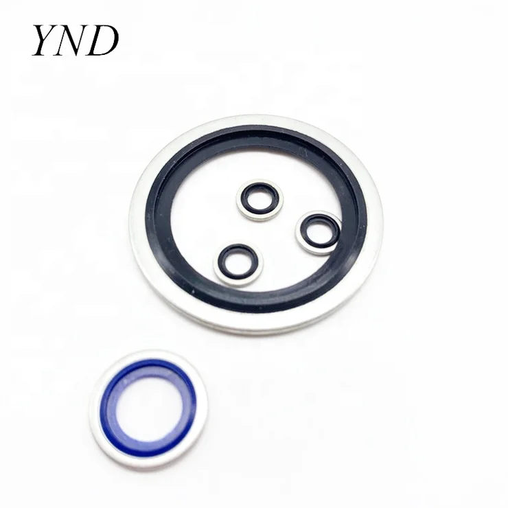 Stable Quality Solvent Resistance Bonded Sealed Composite Gasket with Metal Bonded Washer