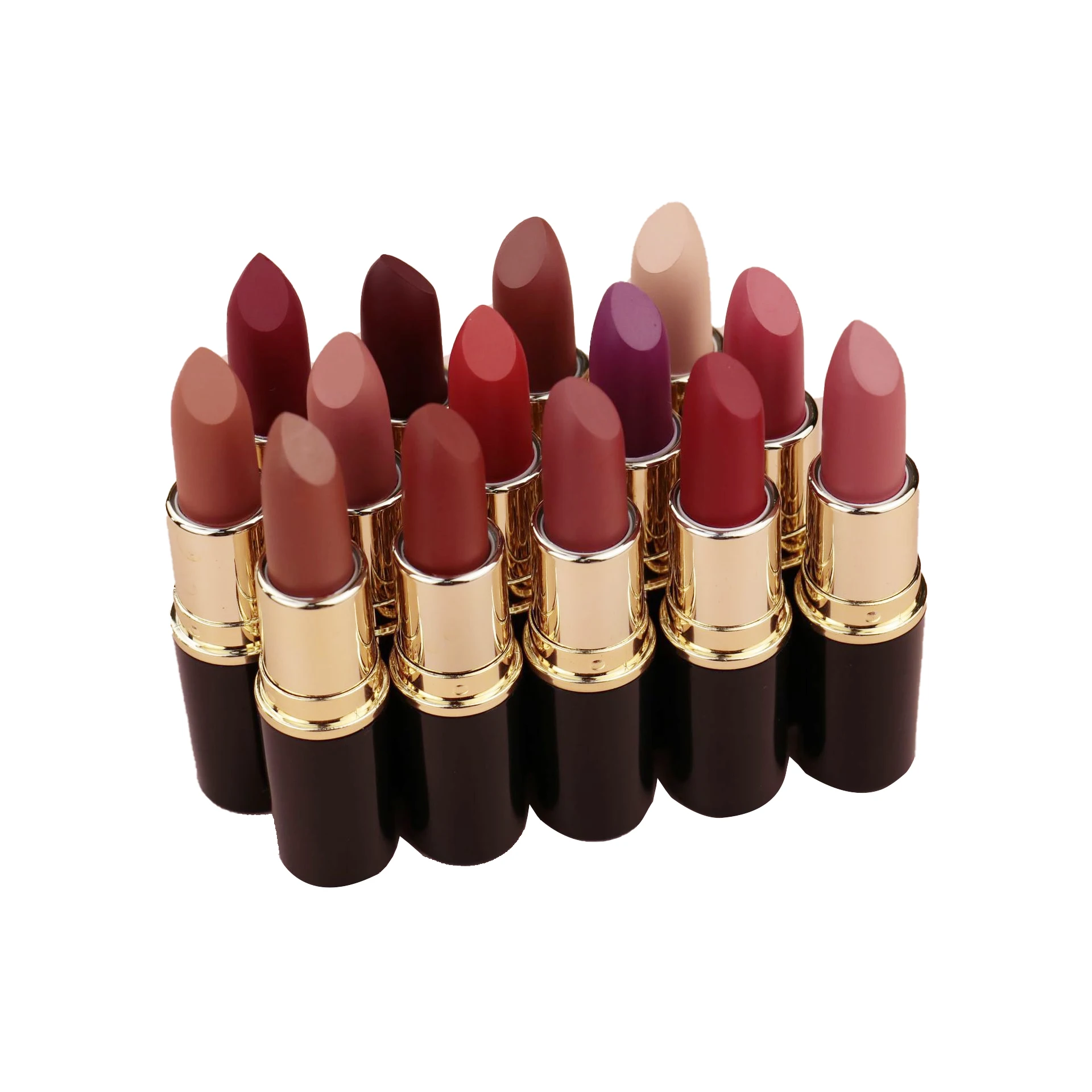 Professional OEM High Quality Waterproof Vegan Lipstick Beauty Makeup Custom Lip gloss Private Label Matte Lipstick