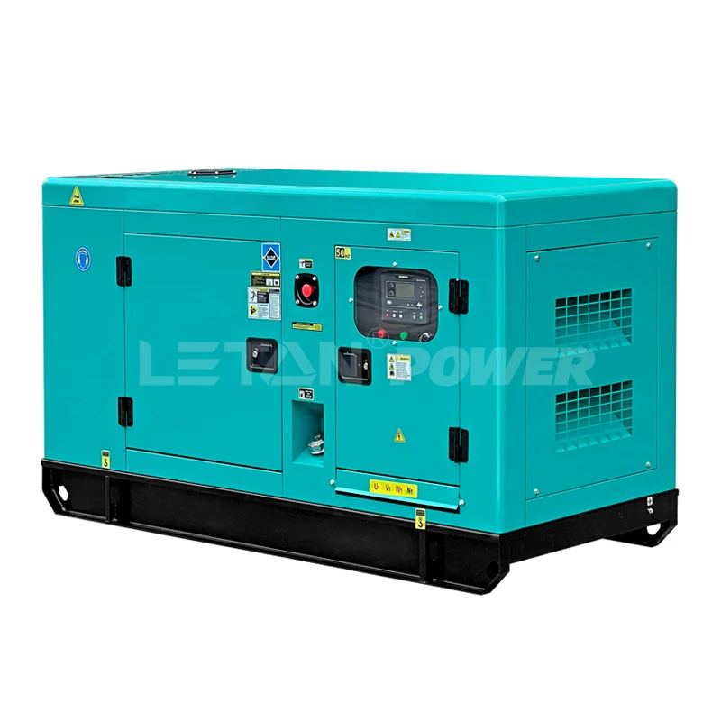 Famous Cummins engine diesel generator 30kVA standby generator for home industrial use LETON diesel generator set
