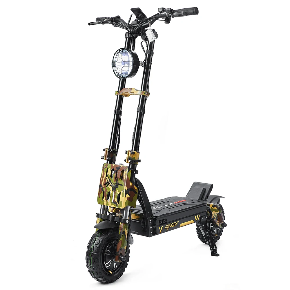 Off-Roading Electric Scooter GSPACE Mars 11 GTR  With 3.5Inch Colour TFT Display NFC Key Lock