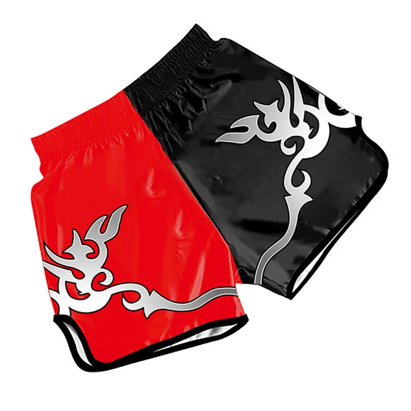 Customized Martial Arts Wear MMA BJJ Fight Club FTG Quick Dry Plus Size Outdoor Sports Jogging Run Gym Boxing Pants Boxer Shorts