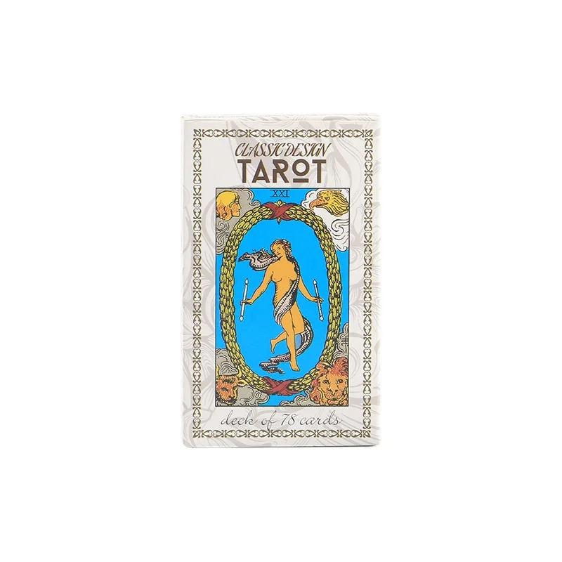 Factory Tarot Cards Custom Printing Cheap 12*7CM Big Tarot CardsWith Guidebook High Quality Divination Rider Classic Tarot