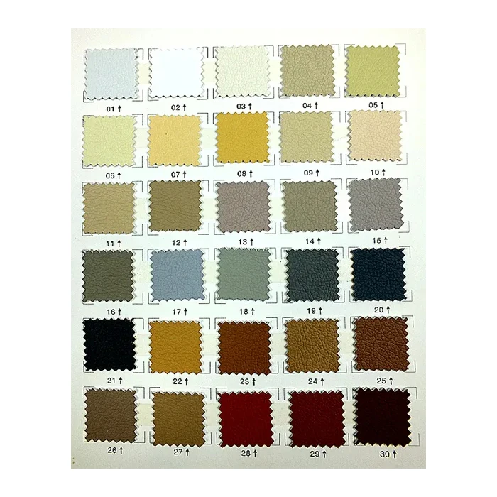 High qualtity customized pu leather fabric microfiber lychee grain faux leather synthetic sofa leather for car seat